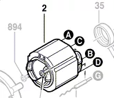 Epanouissement polaire 1 614 220 115 BOSCH